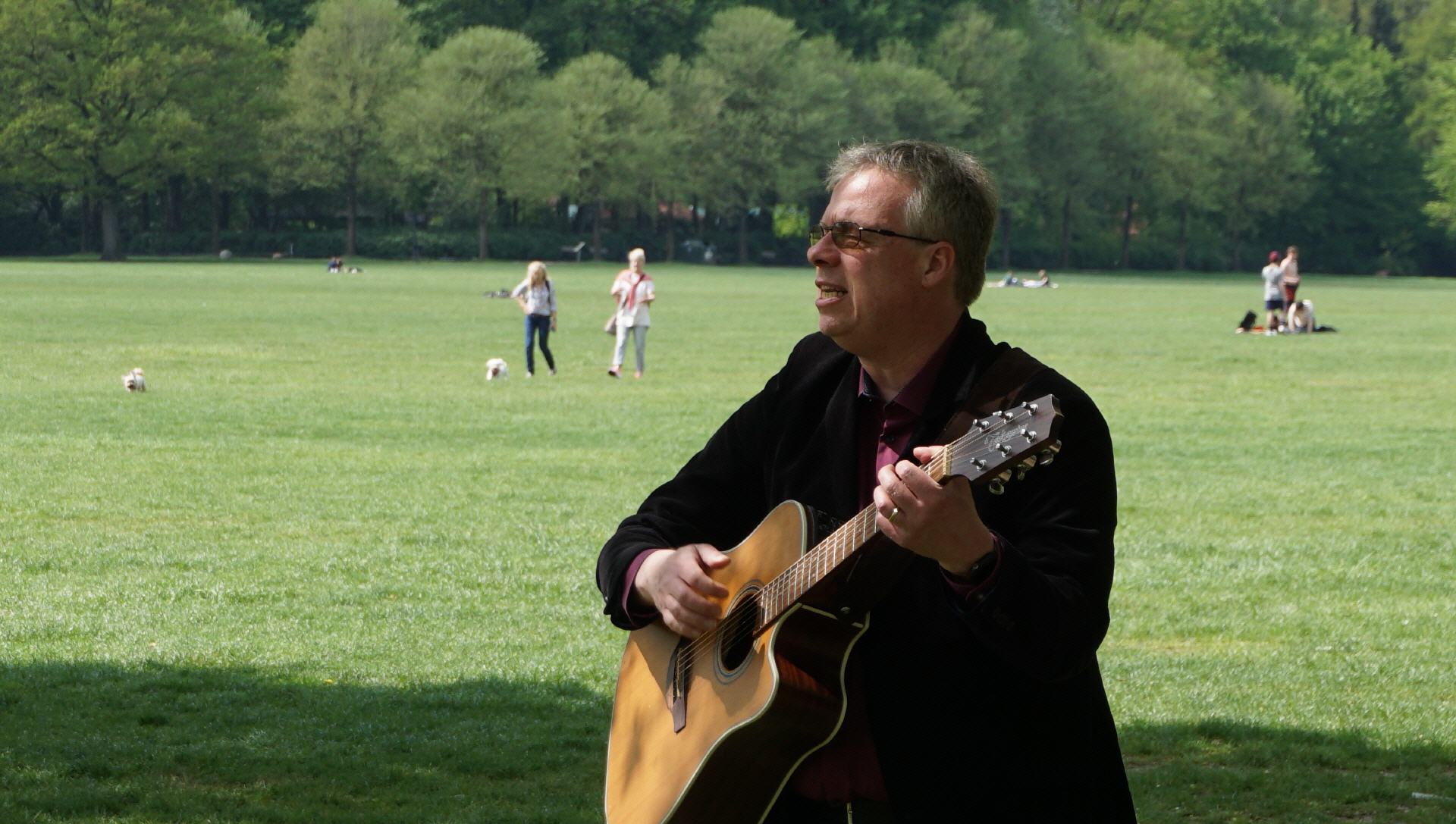 Spontan live im Stadtpark